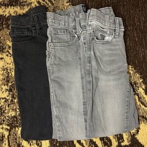 Three pairs of Kids Jeans (size 6) [2 Gap] [1 Old Navy]